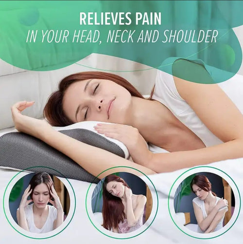 Cervical Memory Foam Carbon Pillow